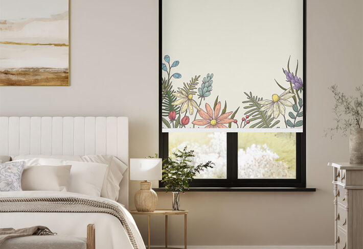 Botanical Charm Outside Roller Blinds