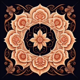 Floral Mandala Roller Blinds