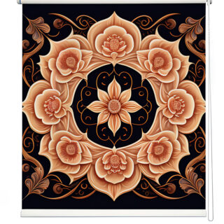 Floral Mandala Roller Blinds