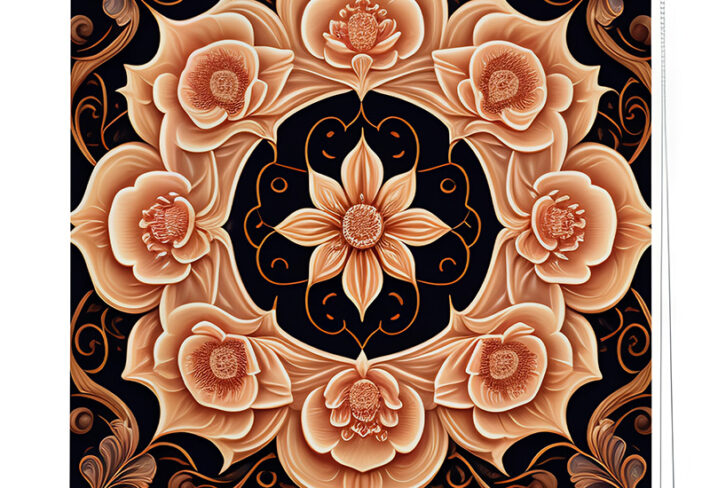 Floral Mandala Roller Blinds