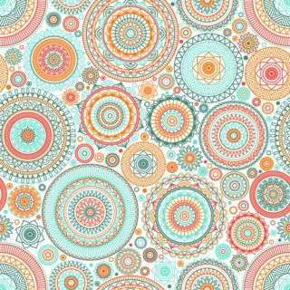 Traditional Mandala Roller Blinds