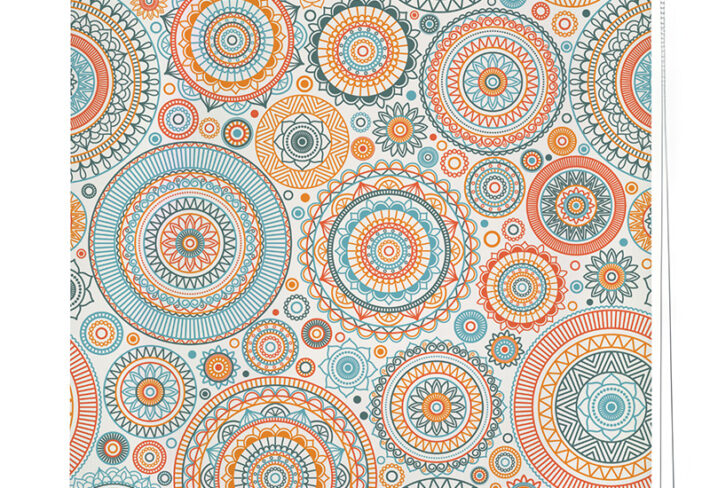 Traditional Mandala Roller Blinds