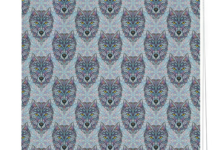 Wolf Art Roller Blinds