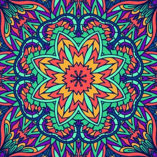 Meditative Mandala Art Roller Blinds