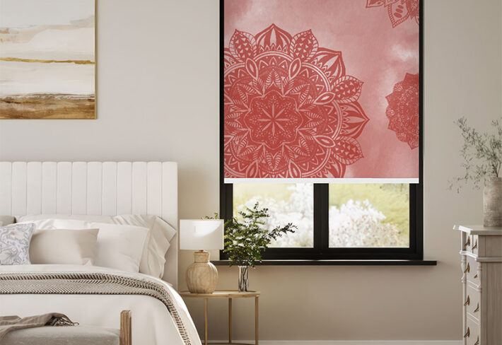 Inner Peace Mandala Outside Roller Blinds