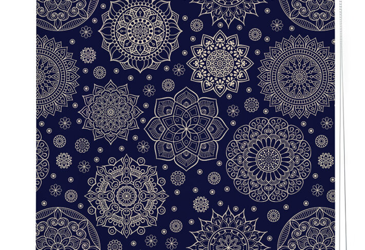 Serene Symmetry Mandala Art Roller Blinds