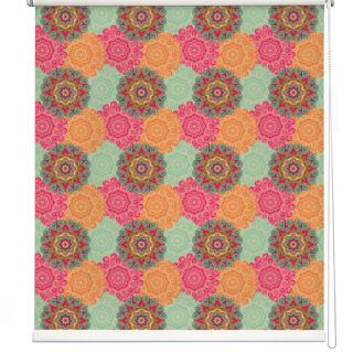Multicolor Vibrant Mandala Roller Blinds