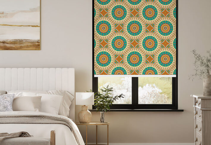 Decorative Mandala Outside Roller Blind