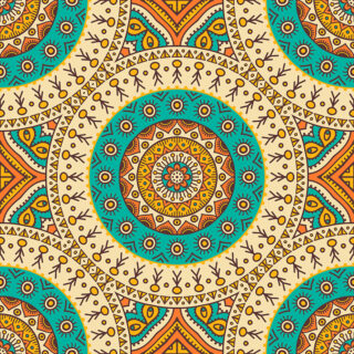 Decorative Mandala Roller Blind