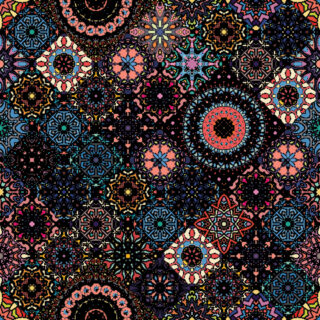 Kaleido-Mandala Roller Blinds