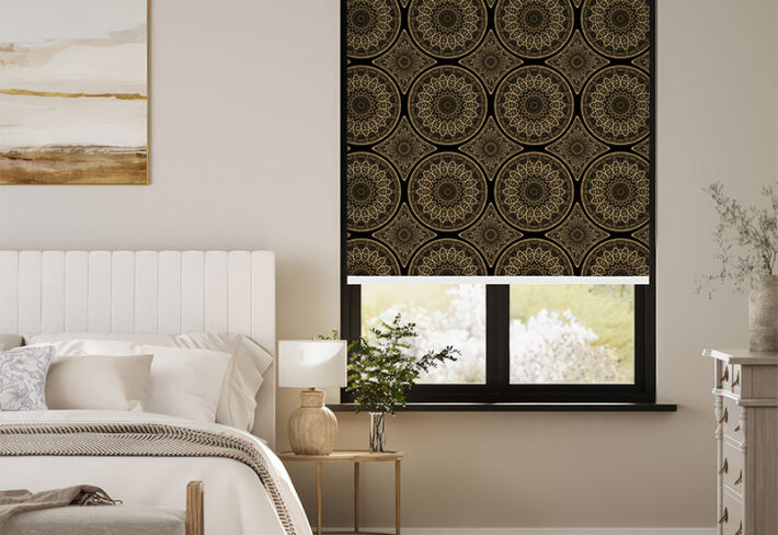 Opulent Mandala Art Outside Roller Blinds