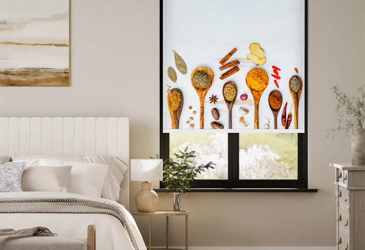 Spiced Spoons Outside Roller Blinds