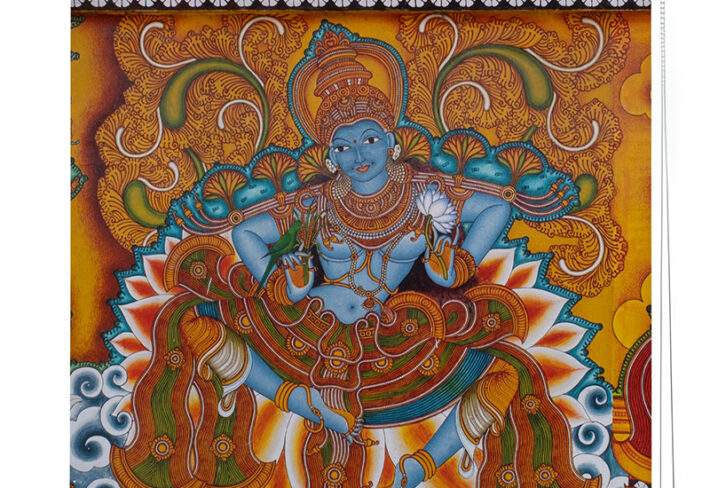 Kerala Mural Art Roller Blind