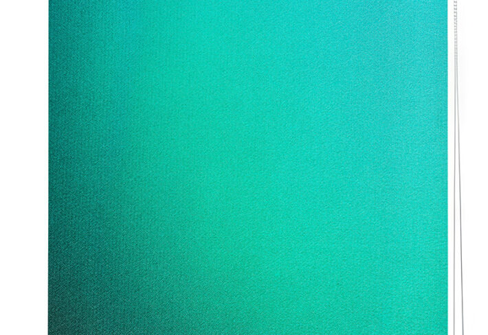 Lagoon Gradient Teal Roller Blind