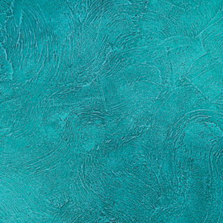 Textured teal roller blind