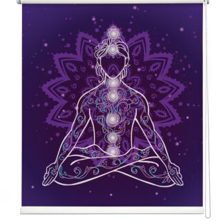 Chakra Meditation Design Roller Blinds