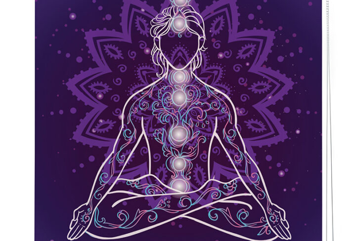 Chakra Meditation Design Roller Blinds