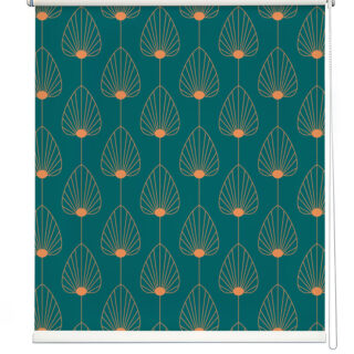 Art Deco Leaflines Roller Blind