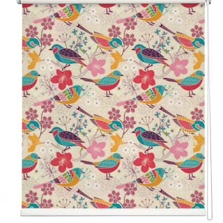 Chirping Garden Roller Blind