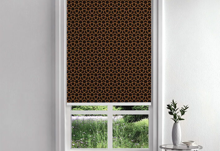 Honeycomb Elegance Inside Roller Blind