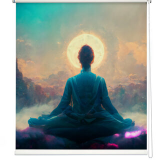 cosmic meditation scene Roller blinds