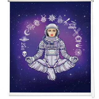Cosmic Meditation Astronaut Roller Blinds