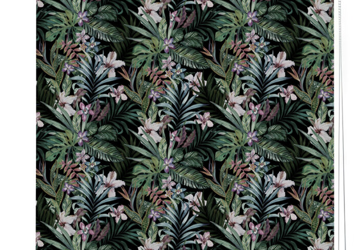 Modern Botanical Window Roller Blind