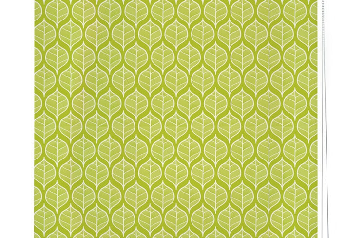 Green Whisper Weave Roller Blind