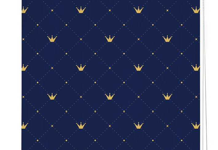 Navy Sovereign Glow Roller Blind