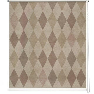 Cappuccino Lattice Shade Roller Blind