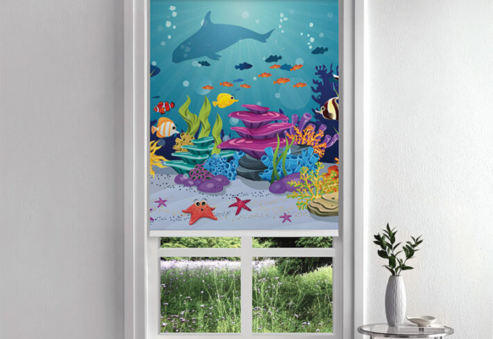 Ocean Reef Adventure Inside Roller Blind
