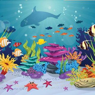 Ocean Reef Adventure Roller Blind