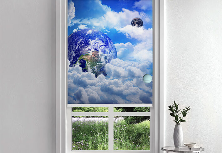 Planetarium Sky Shade Inside Roller Blind