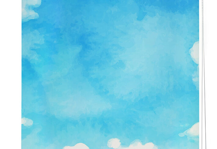Cotton Sky Serenity Roller Blind