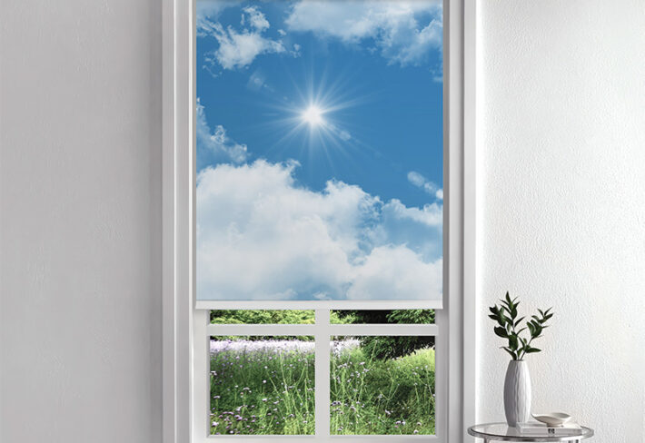 Sunny Sky Radiance Inside Roller Blind