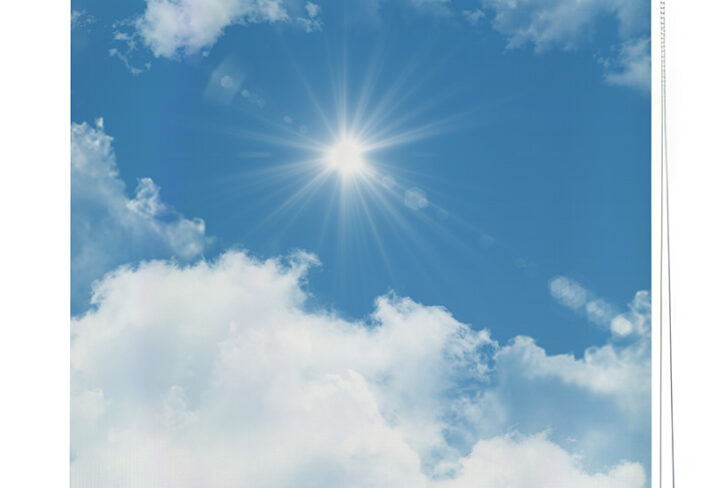 Sunny Sky Radiance Roller Blind