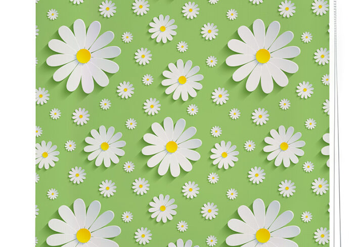 Daisy Meadow Breeze Roller Blind