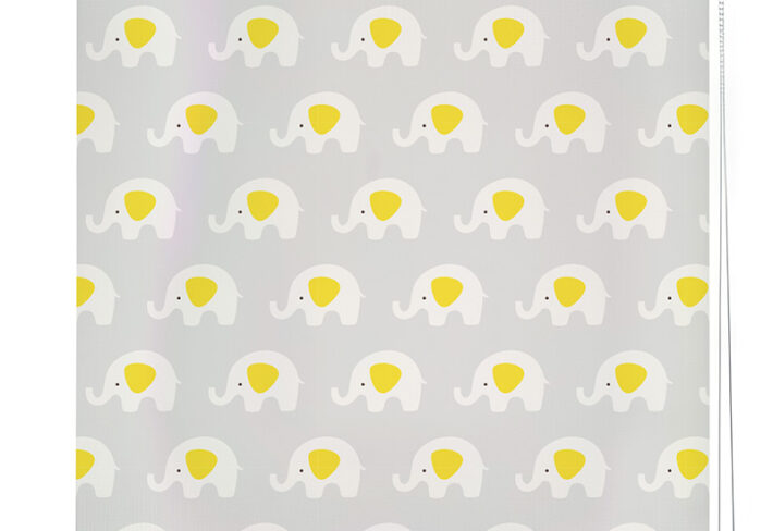 Sweet Elephant Parade Roller Blind
