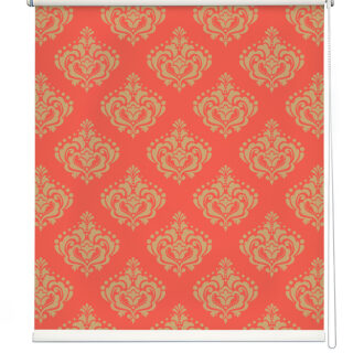 Regal Coral Whisper Roller Blind