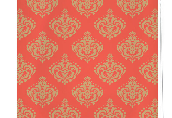 Regal Coral Whisper Roller Blind