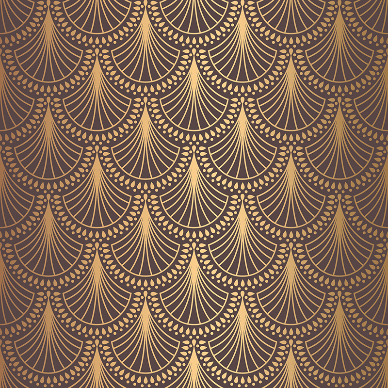 Deco Fan Elegance Roller Blind