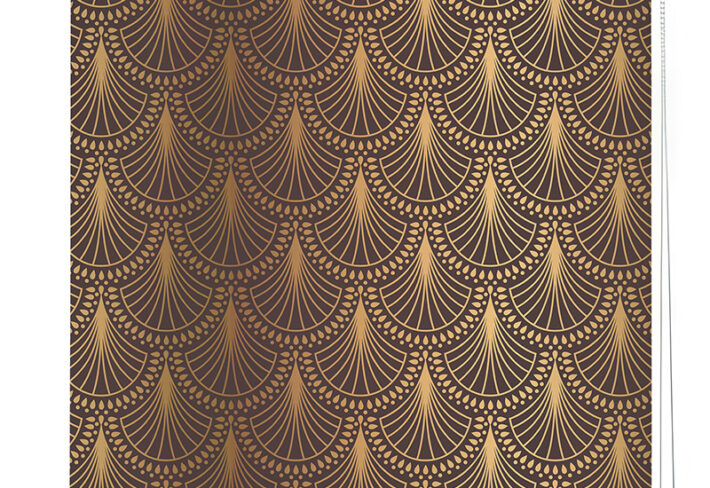Deco Fan Elegance Roller Blind