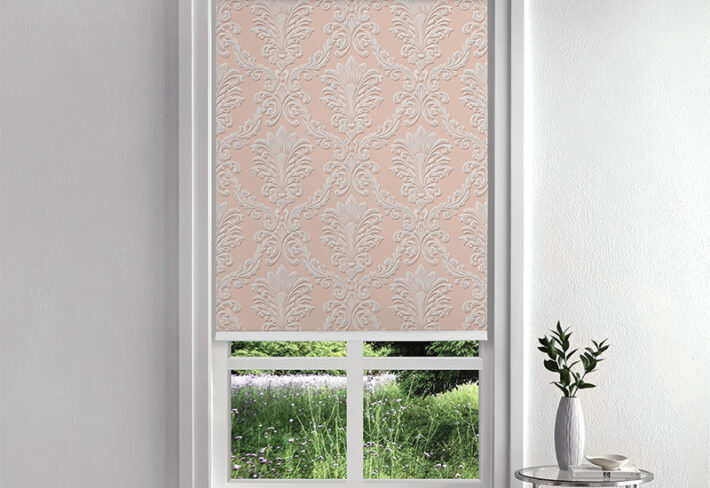Delicate Arabesque Inside Roller Blind