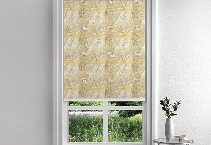 Enchanted Leaf Whisper Inside Roller Blind