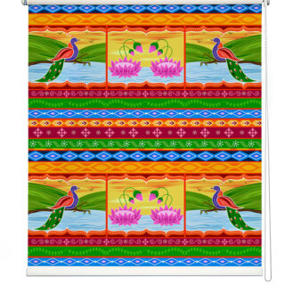 Beautiful Truck Art Style Roller Blind