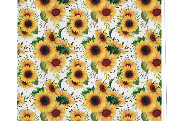Uplifting Sunflower Garden Roller Blind