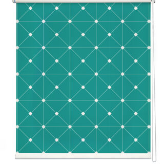 Colorful Abstract Shapes Window Roller Blind