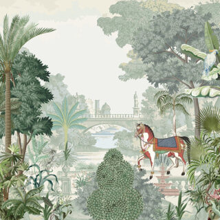 Traditional Garden Charm Roller Blind