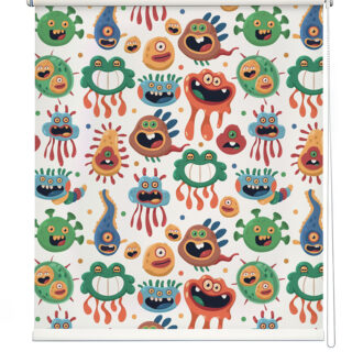 Cute Bacterias Roller Blinds