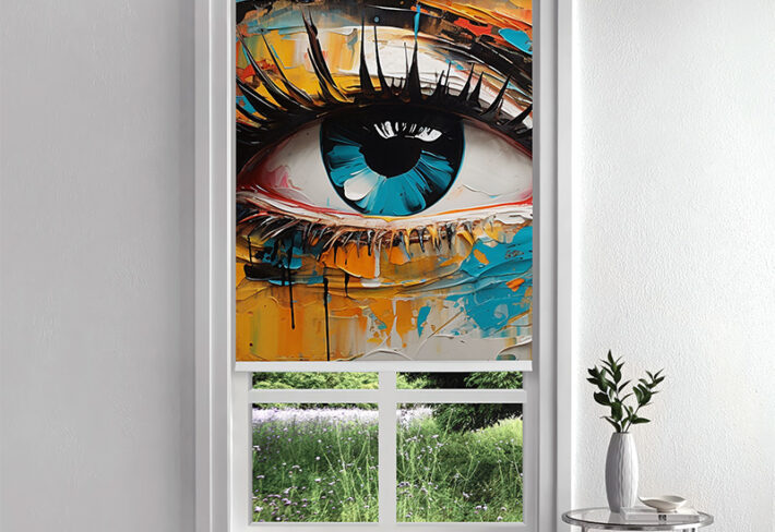 The Eye Inside Roller Blind